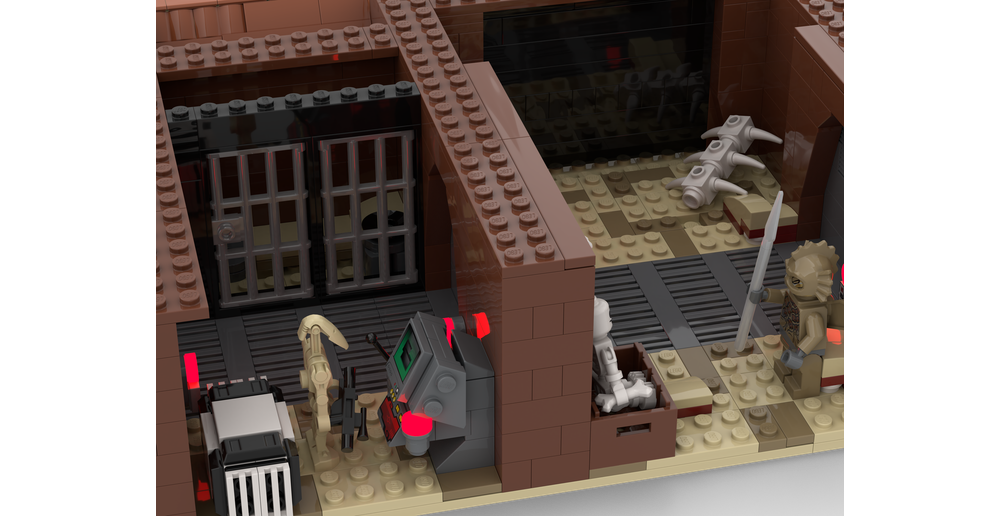 SW Episode 2 Attack of the Clones UCS Petranaki Geonosian Arena (Minifigure Scale) COMES WITH 8 FIGURES