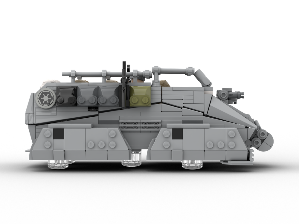 Imperial Riot Tank SKZ-231 Troop Transport - COMES WITH 4 FIGURES!