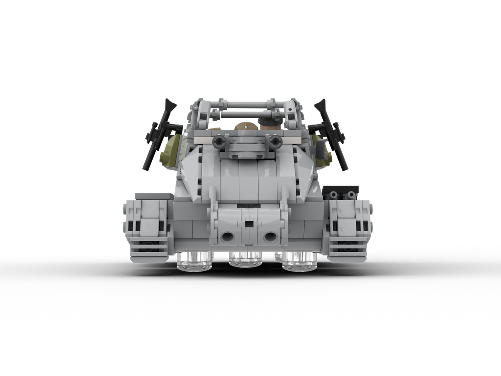 Imperial Riot Tank SKZ-231 Troop Transport - COMES WITH 4 FIGURES!