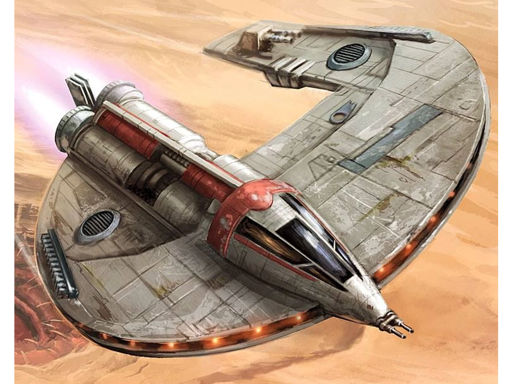 Punishing One (Dengar's Bounty Hunter Starfighter) - COMES WITH DENGAR!