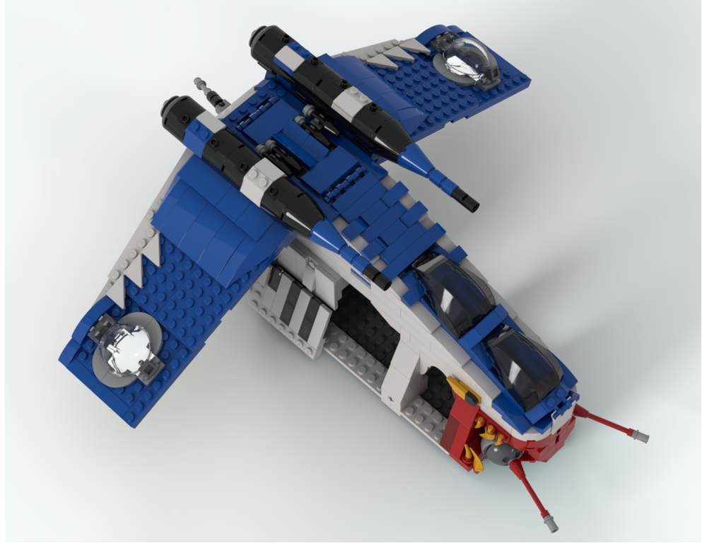REPUBLIC GUNSHIP (MUUNILINST 10 2024 BLUE)