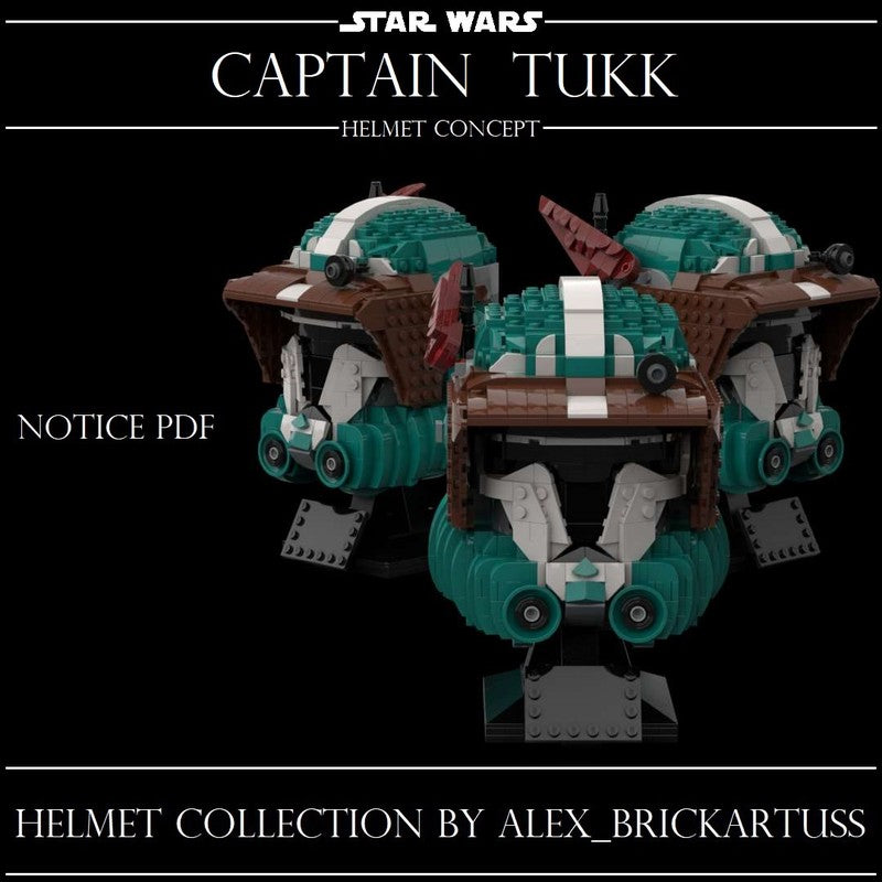 CAPTAIN TUKK Helmet Bust