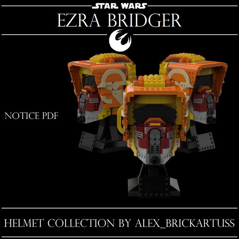 Ezra Bridger Scout Helmet Bust
