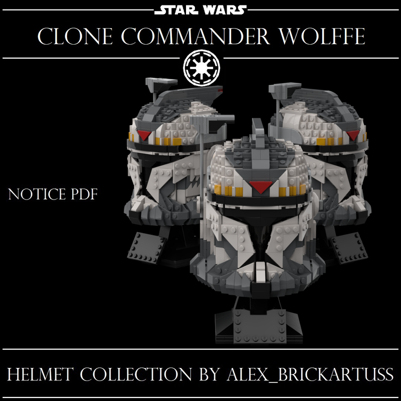 Commander Wolffe P1 Helmet Bust