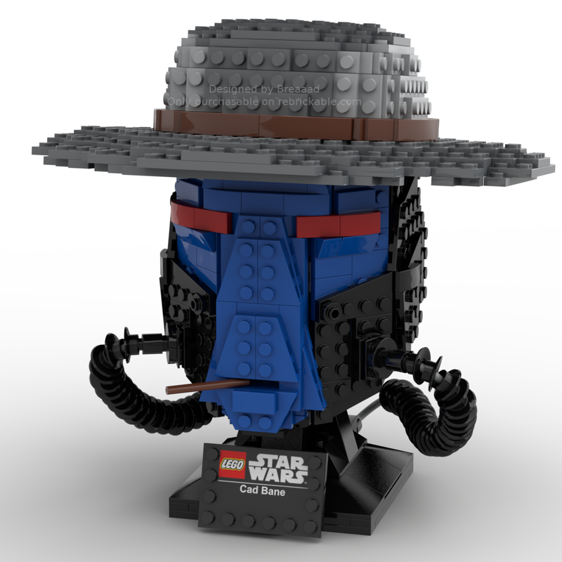 CAD BANE HELMET BUST - Main Image
