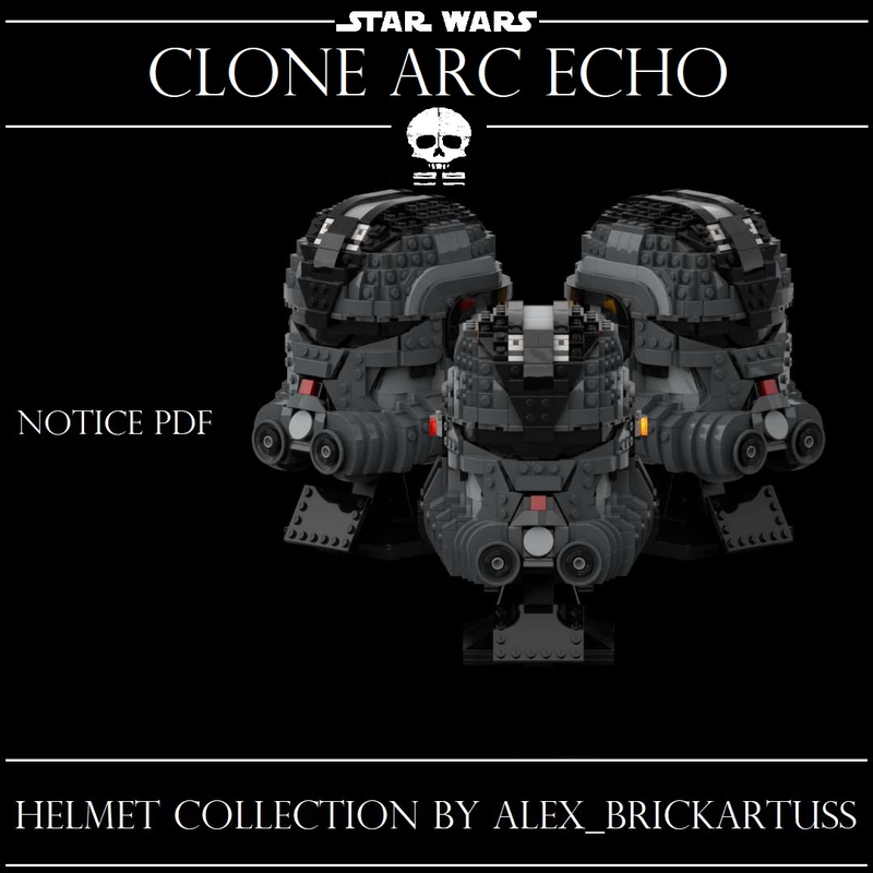 Echo Bad Batch Helmet Bust