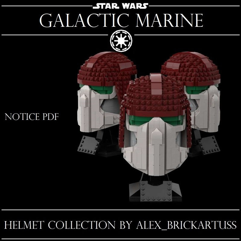 Galactic Marine Helmet Bust