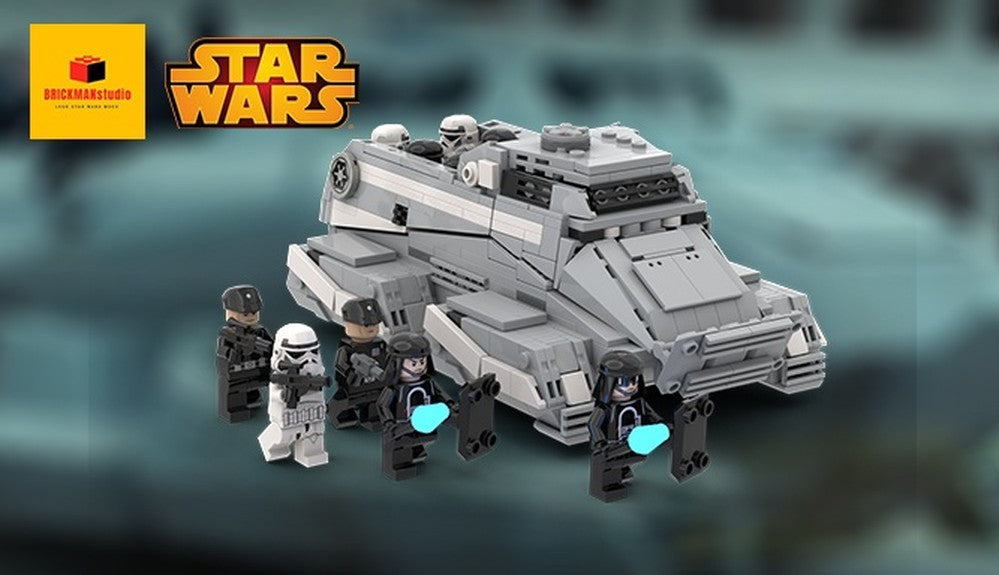 Imperial Riot Tank SKZ-231 Troop Transport (Gorman version) COMES WITH TWO FIGURES!