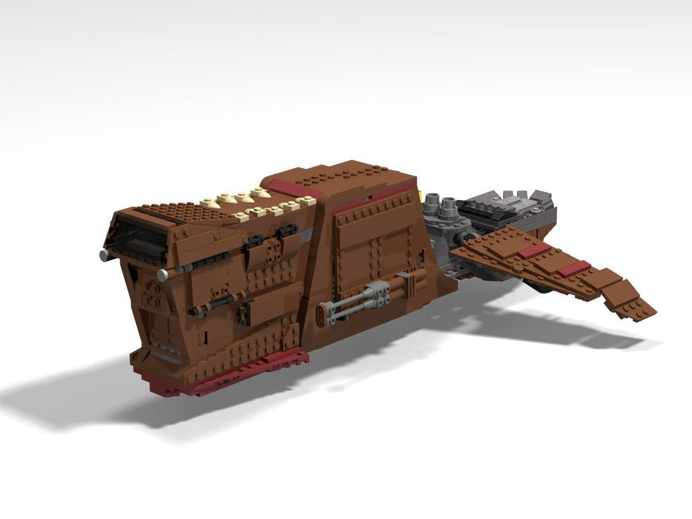 Bounty Hunter Bossk's Hound's Tooth - YV-666 light freighter (COMES WITH BOSSK)