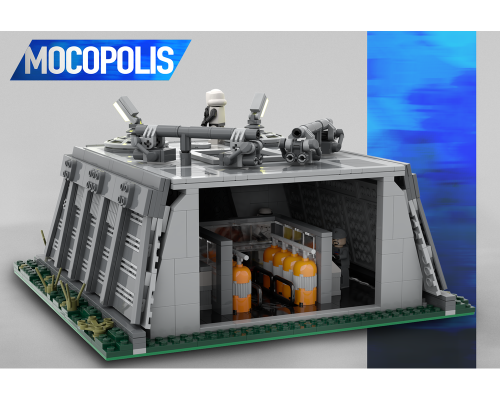 ENDOR BUNKER - REBRICKABLE DESIGN -