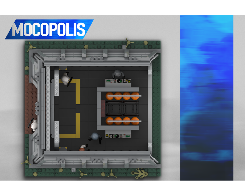 ENDOR BUNKER - REBRICKABLE DESIGN -