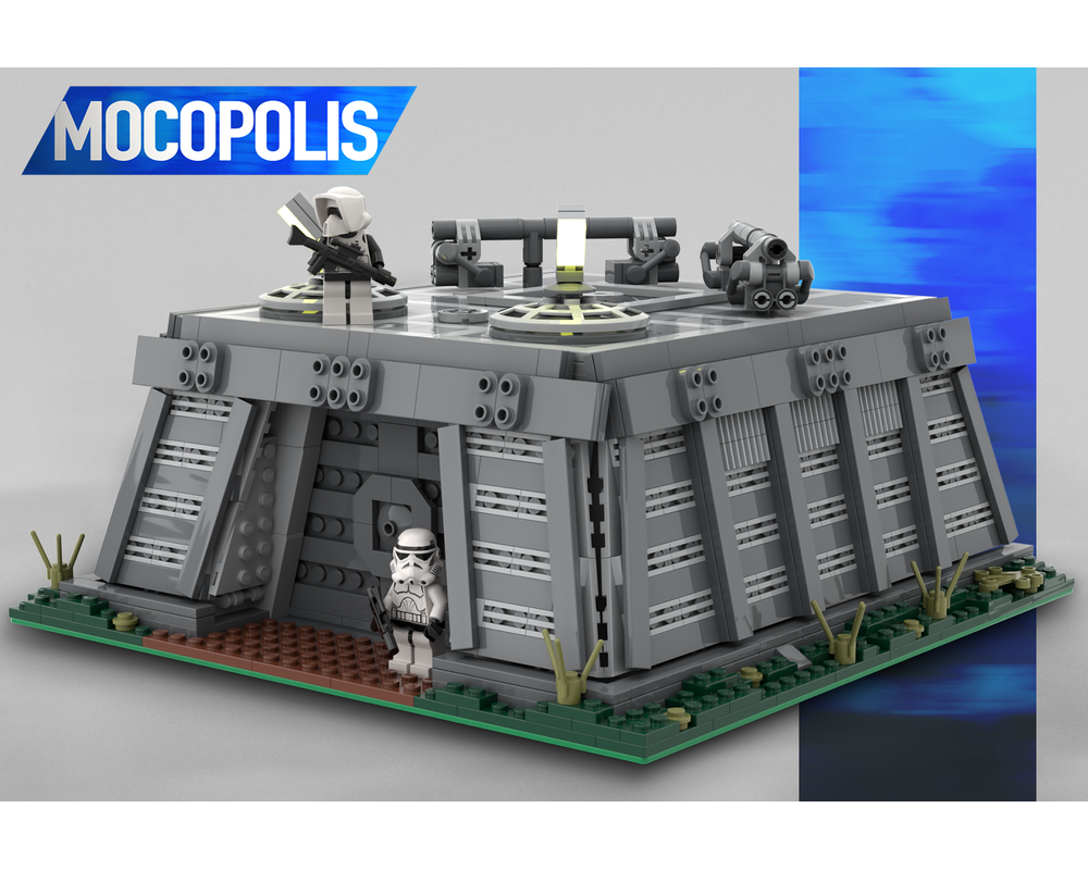 ENDOR BUNKER - REBRICKABLE DESIGN -