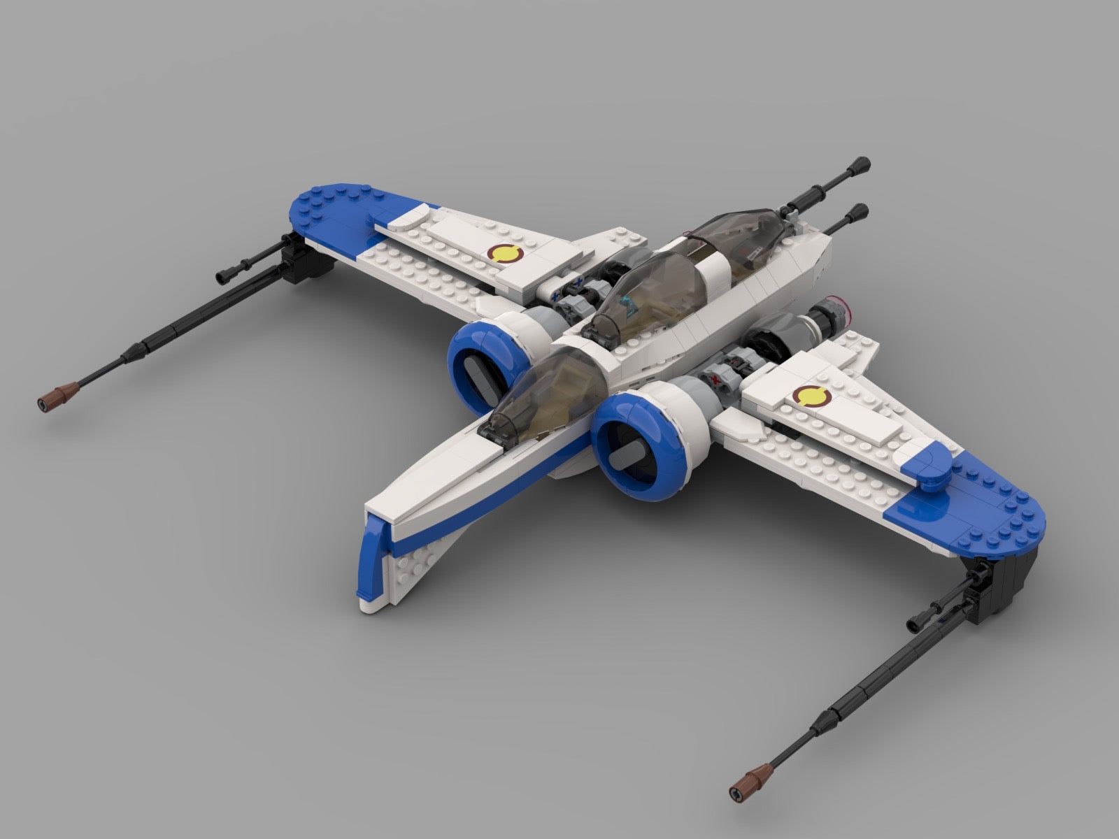 Custom Lego Arc 170 ARC-170 Starfighter Minifig Scale