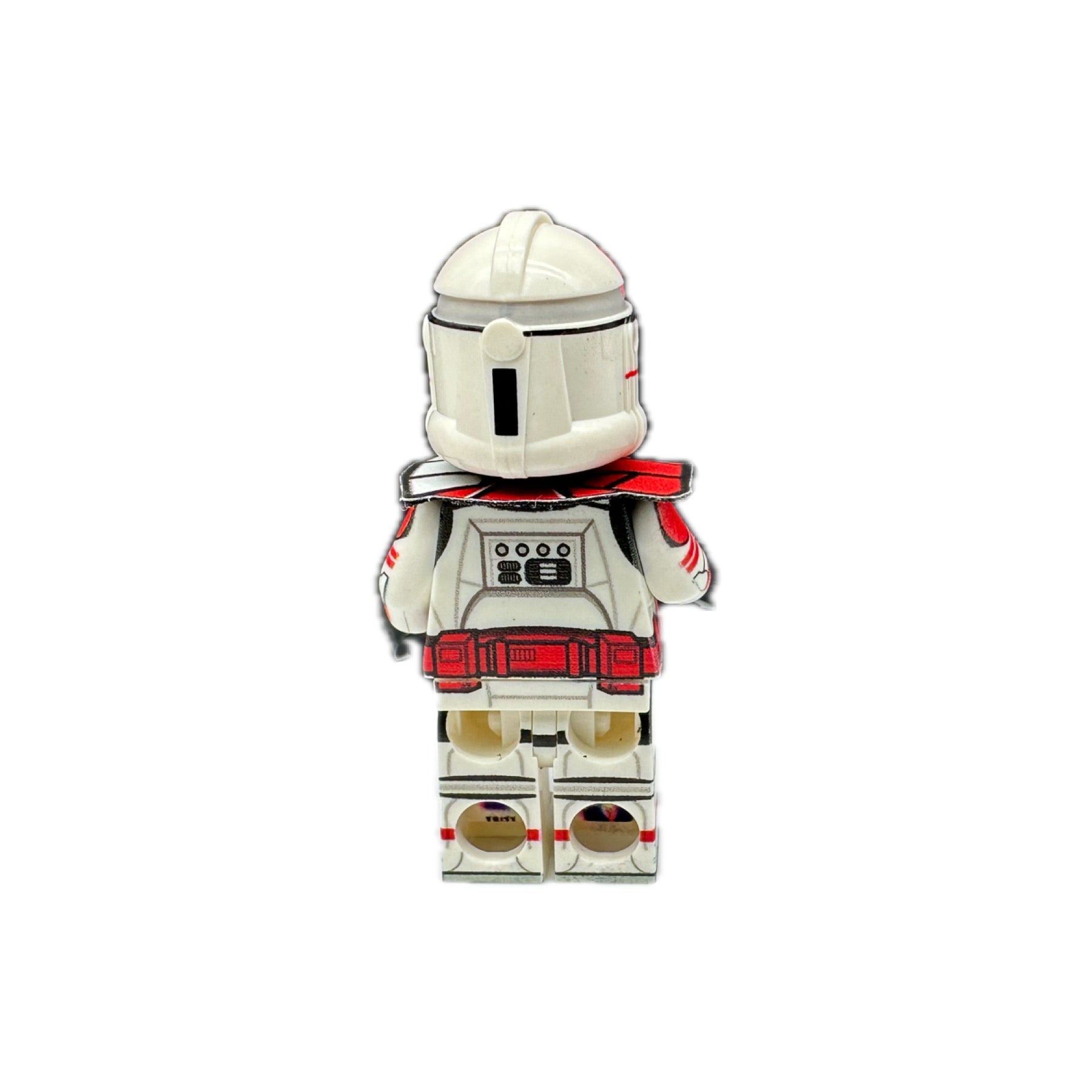 P2 Commander Grey (Red)