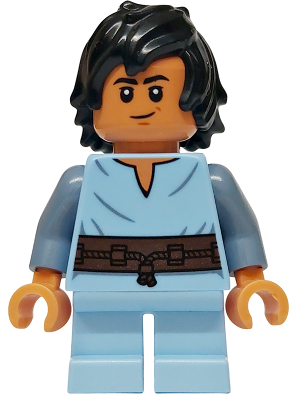 Boba Fett, Young - Bright Light Blue Shirt Item No: sw1407