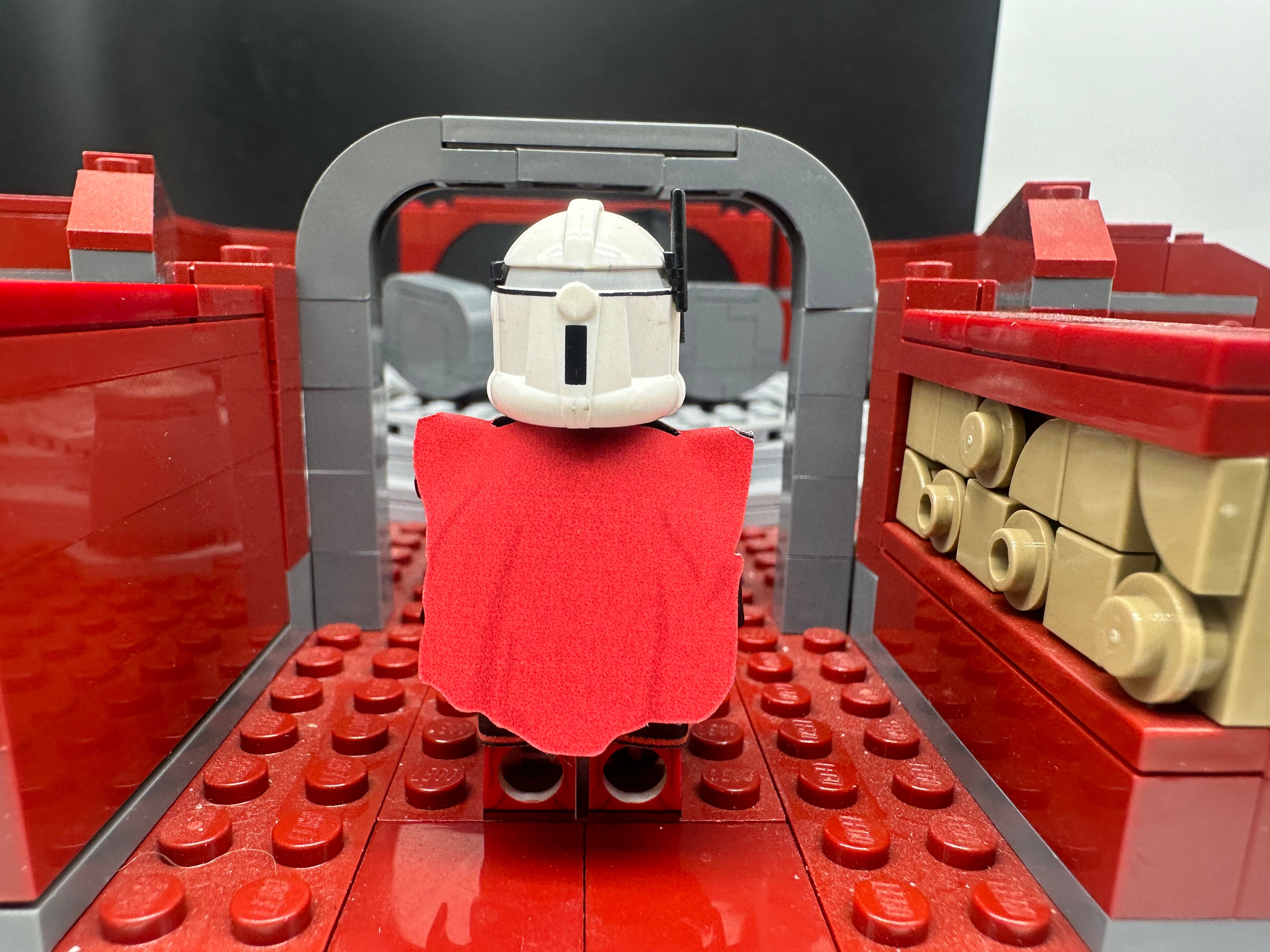 Coruscant guard poncho + fig