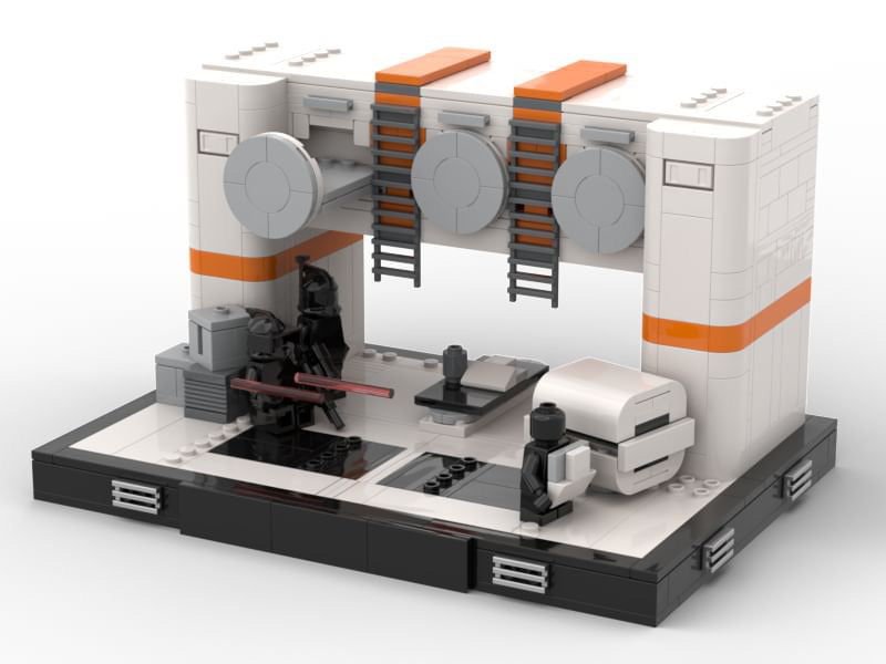 CLONE BARRACKS MOC