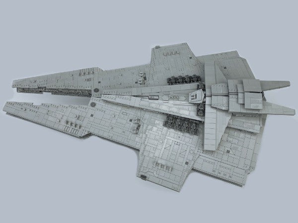 UCS Harrower-Class Dreadnought - REBRICKABLE DESIGN -