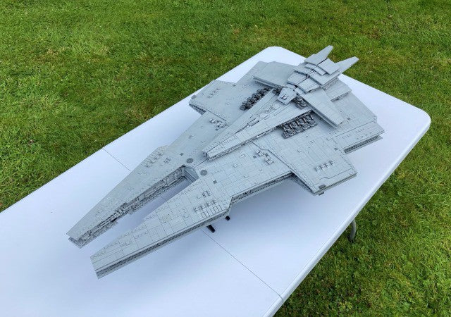UCS Harrower-Class Dreadnought - REBRICKABLE DESIGN -