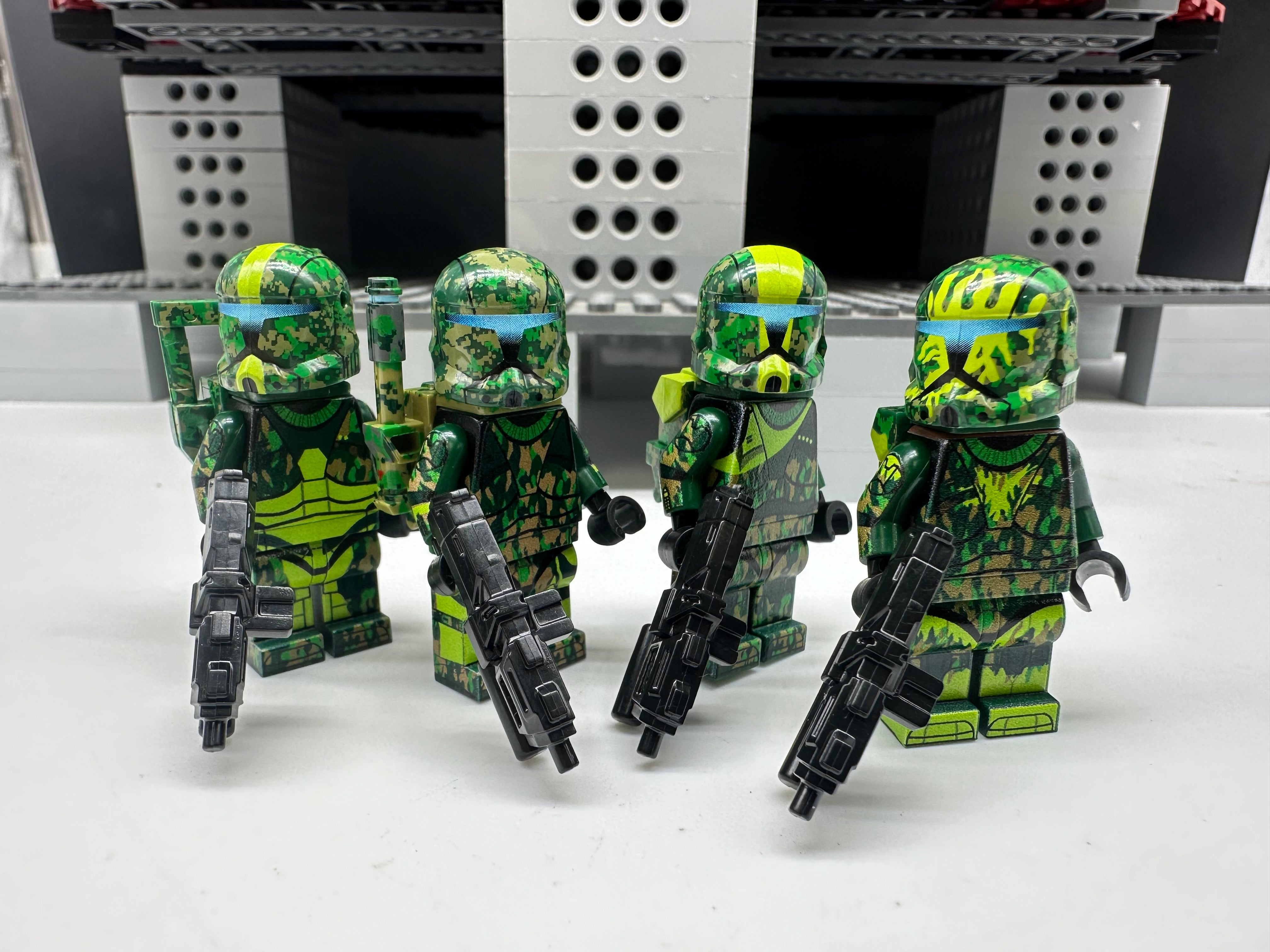 Jungle Camo Delta squad (sev, scorch, boss & fixer)