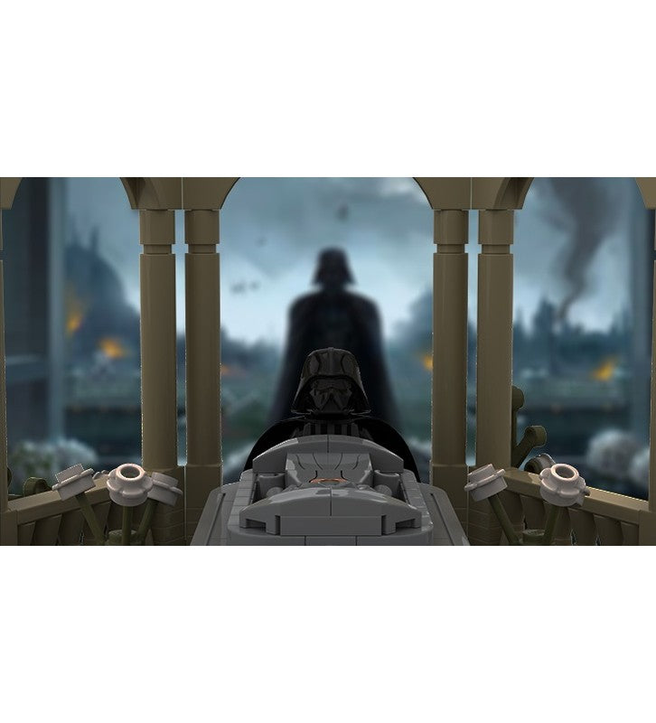 NABOO VISIT MOC - COMES WITH X4 FIGURES!