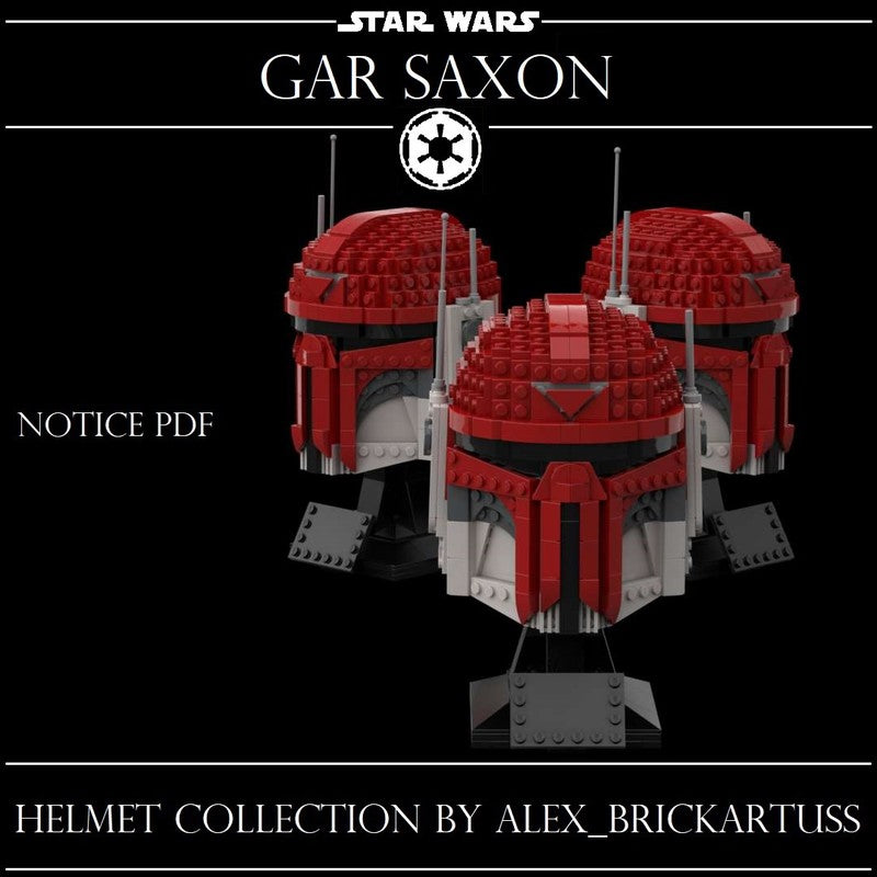 GAR SAXON IMPERIAL HELMET BUST