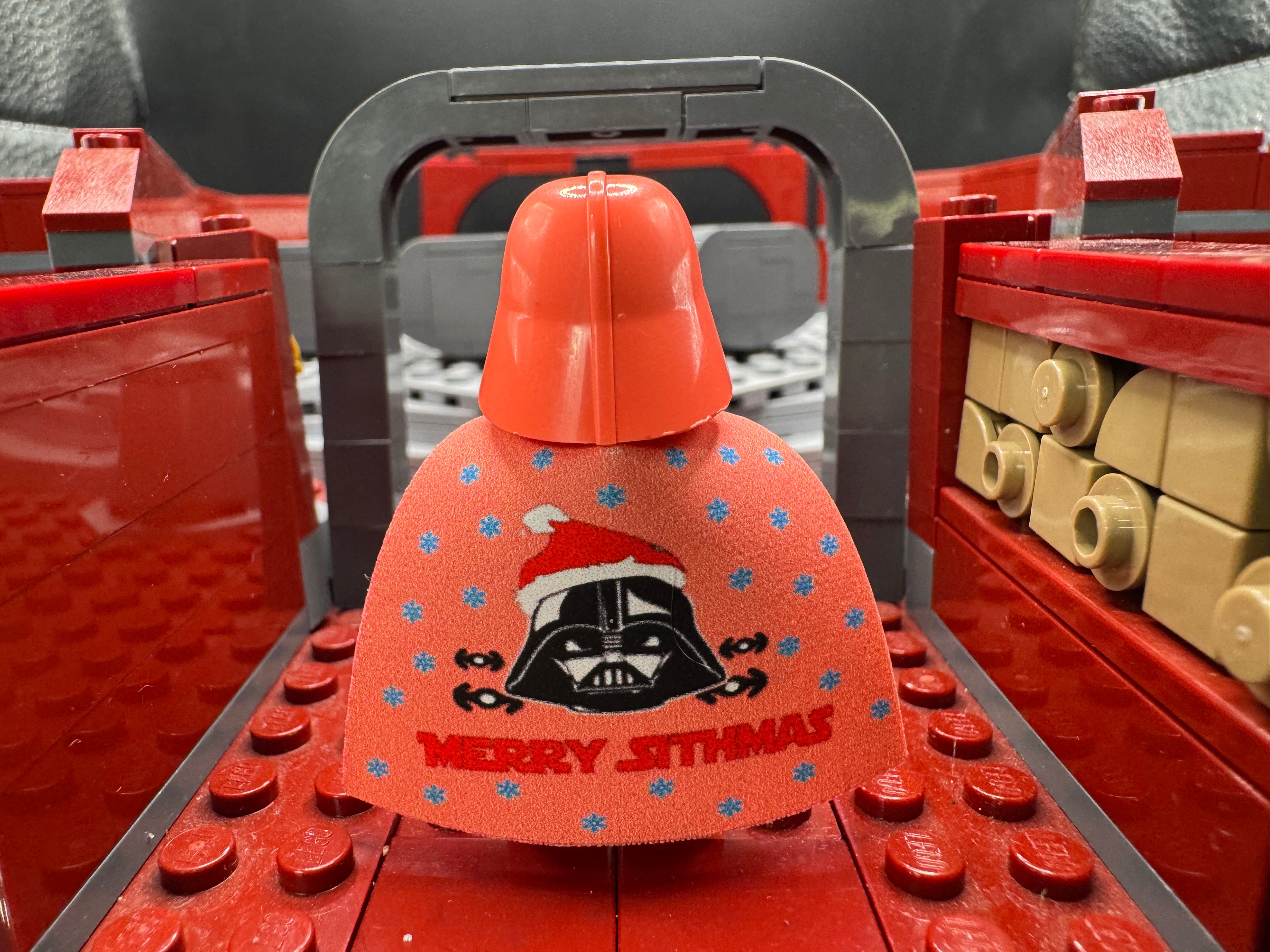 SPECIAL EDITION 1/3 SALMON PINK CHRISTMAS SWEATER VADER