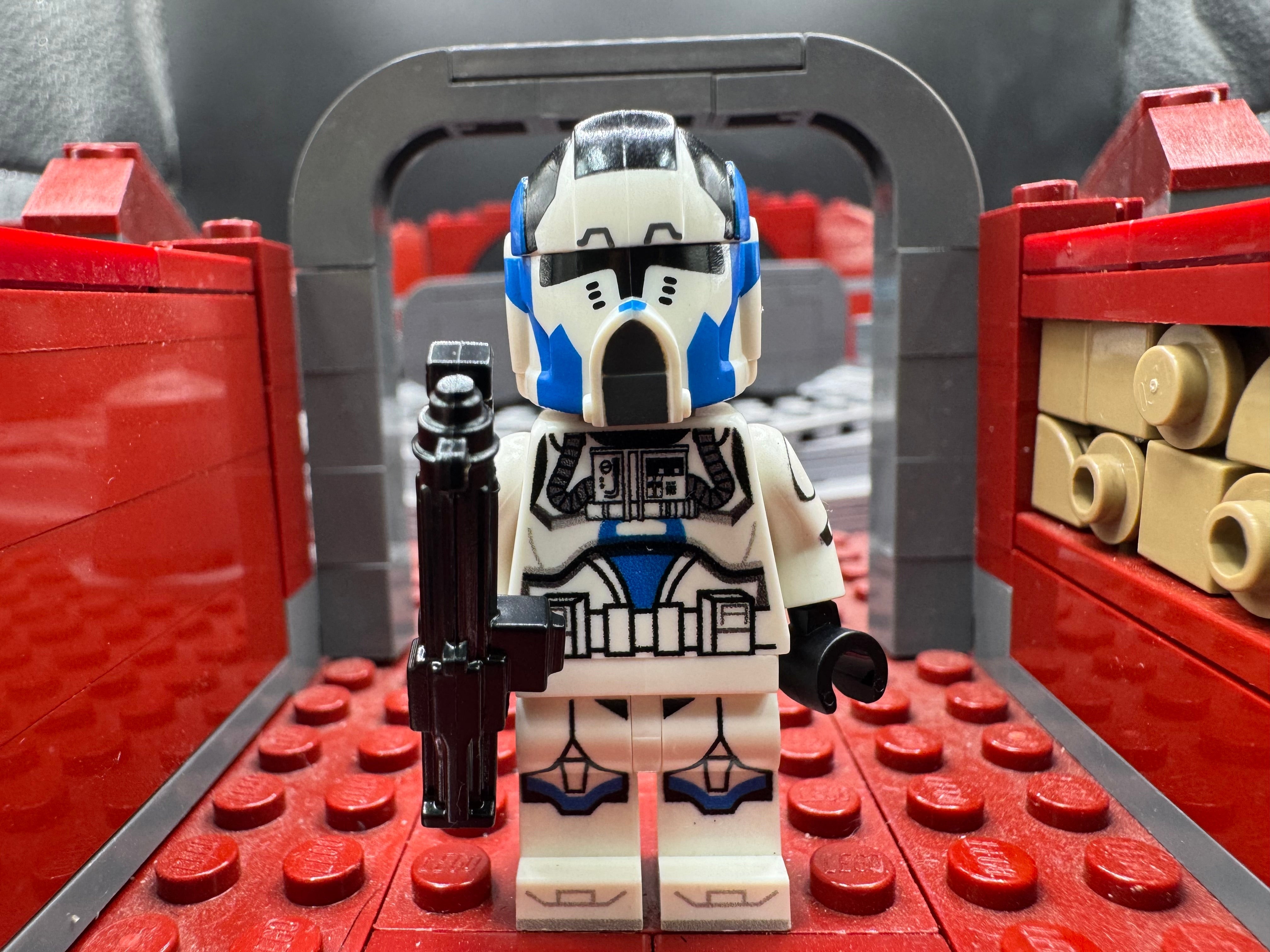 - SPECIAL 48 HOUR STEAL - MYSTERY Custom Clone Minifigure LOT (HELMETS & WEAPONS GUARANTEED)