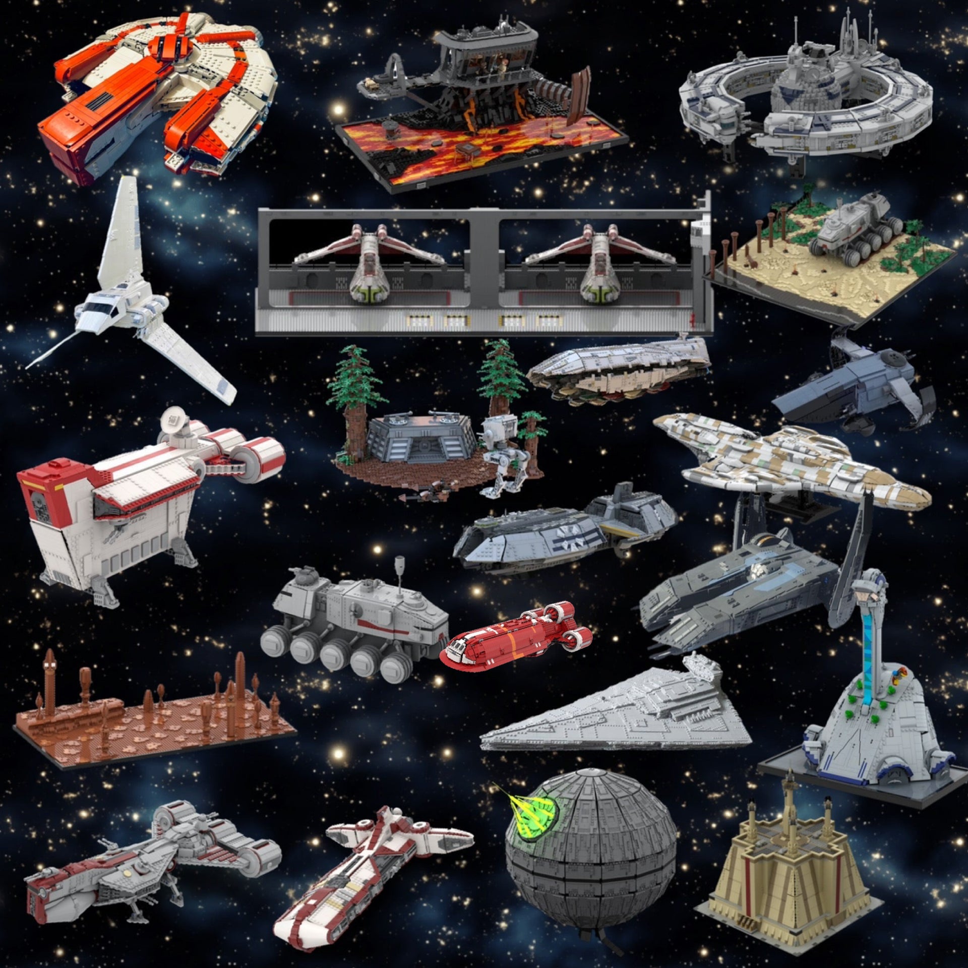 ONE DAY SPECIAL - INSTRUCTIONS / PARTS LIST FOR ANY SET YOU WANT