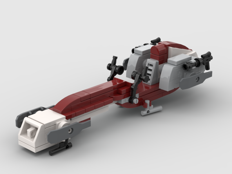 11724: BARC CLONE SPEEDER (GALACTIC MARINE GRAY)