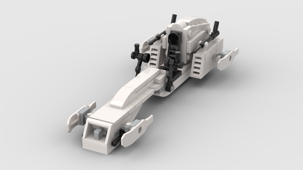 11742: BARC CLONE SPEEDER (SNOW LEGION)