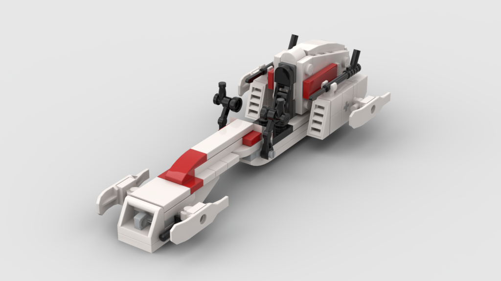 Custom lego barc speeder sale