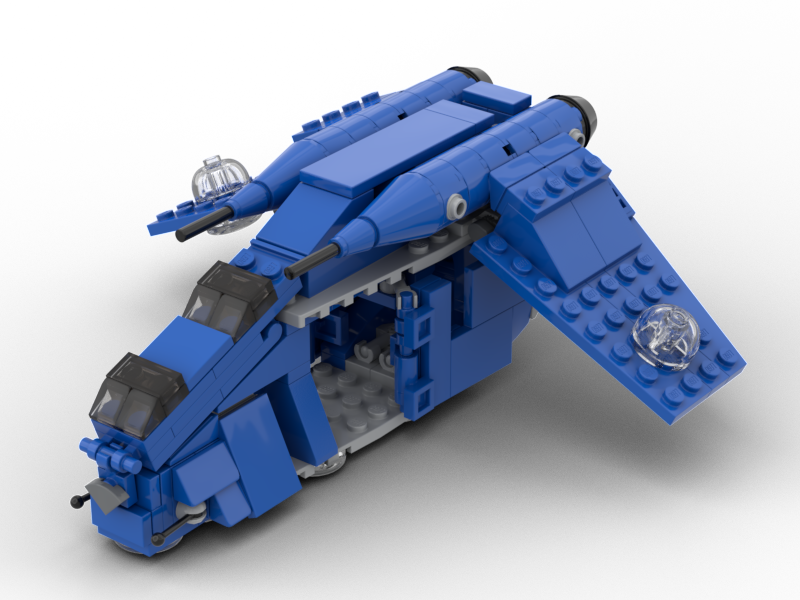 13901: REPUBLIC GUNSHIP (LARGE 501ST) V4