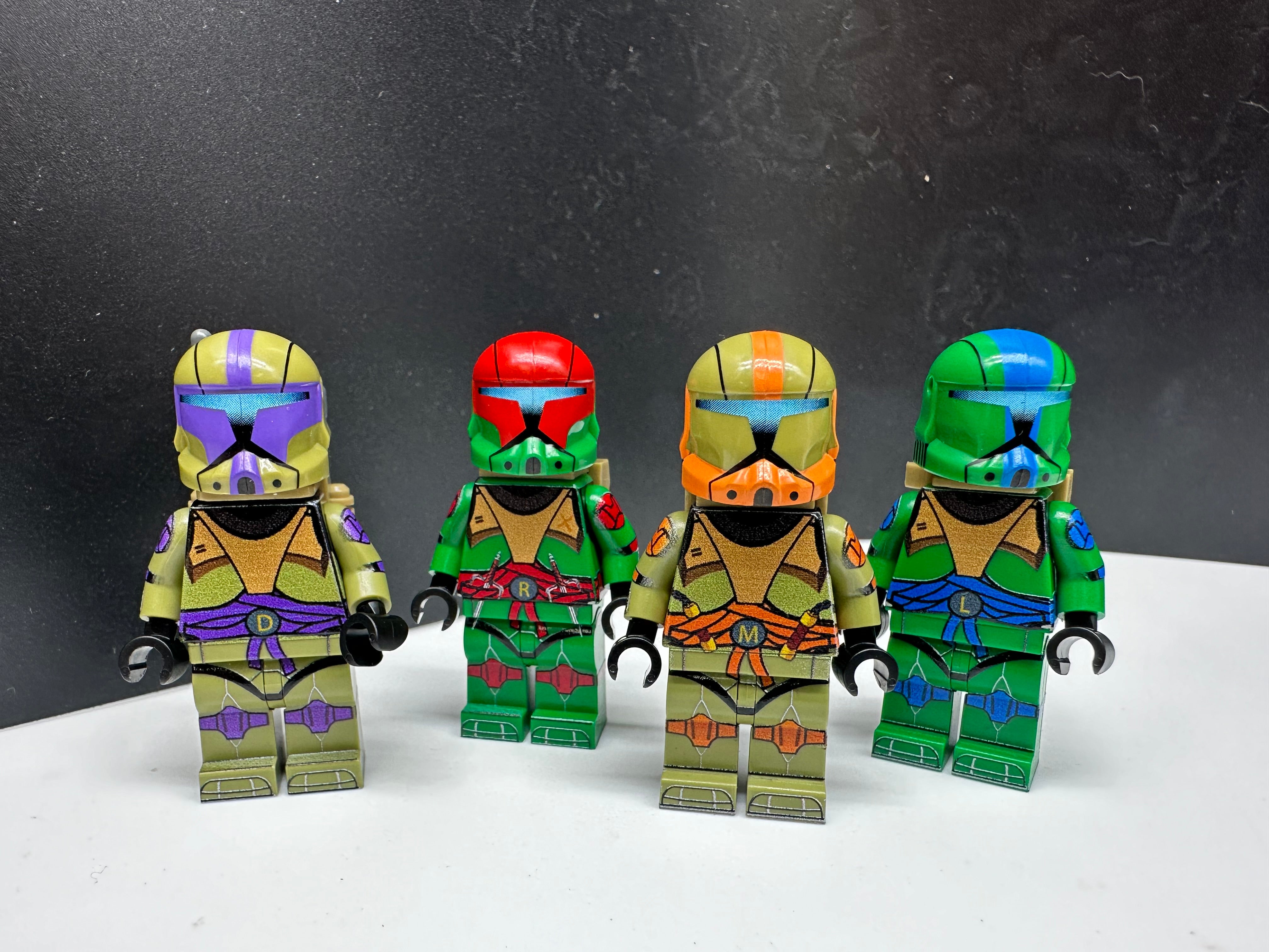 TMNT Commandos - (LEONARDO, DONATELLO, MICHELANGELO, RAPHAEL)