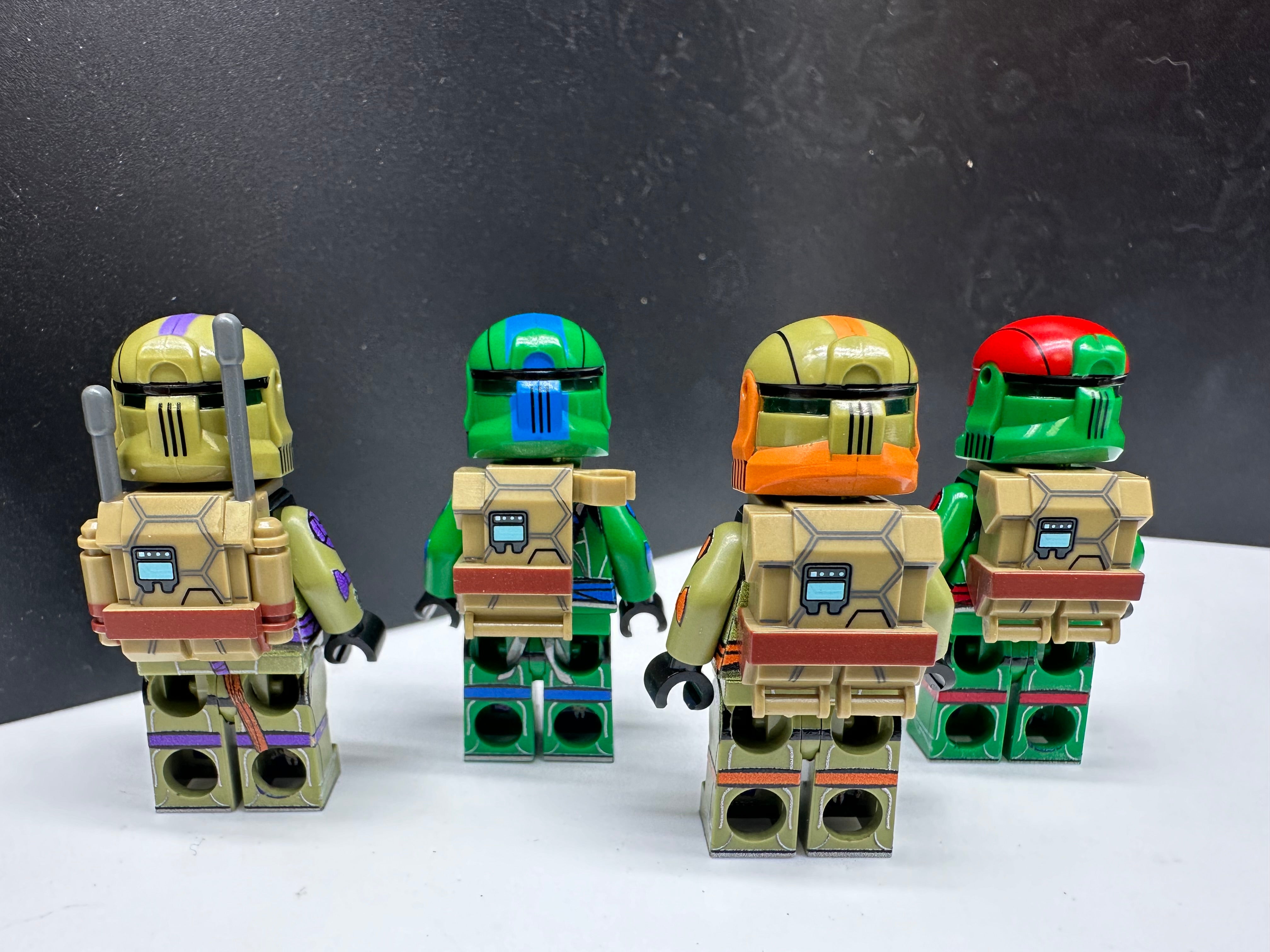 TMNT Commandos - (LEONARDO, DONATELLO, MICHELANGELO, RAPHAEL)