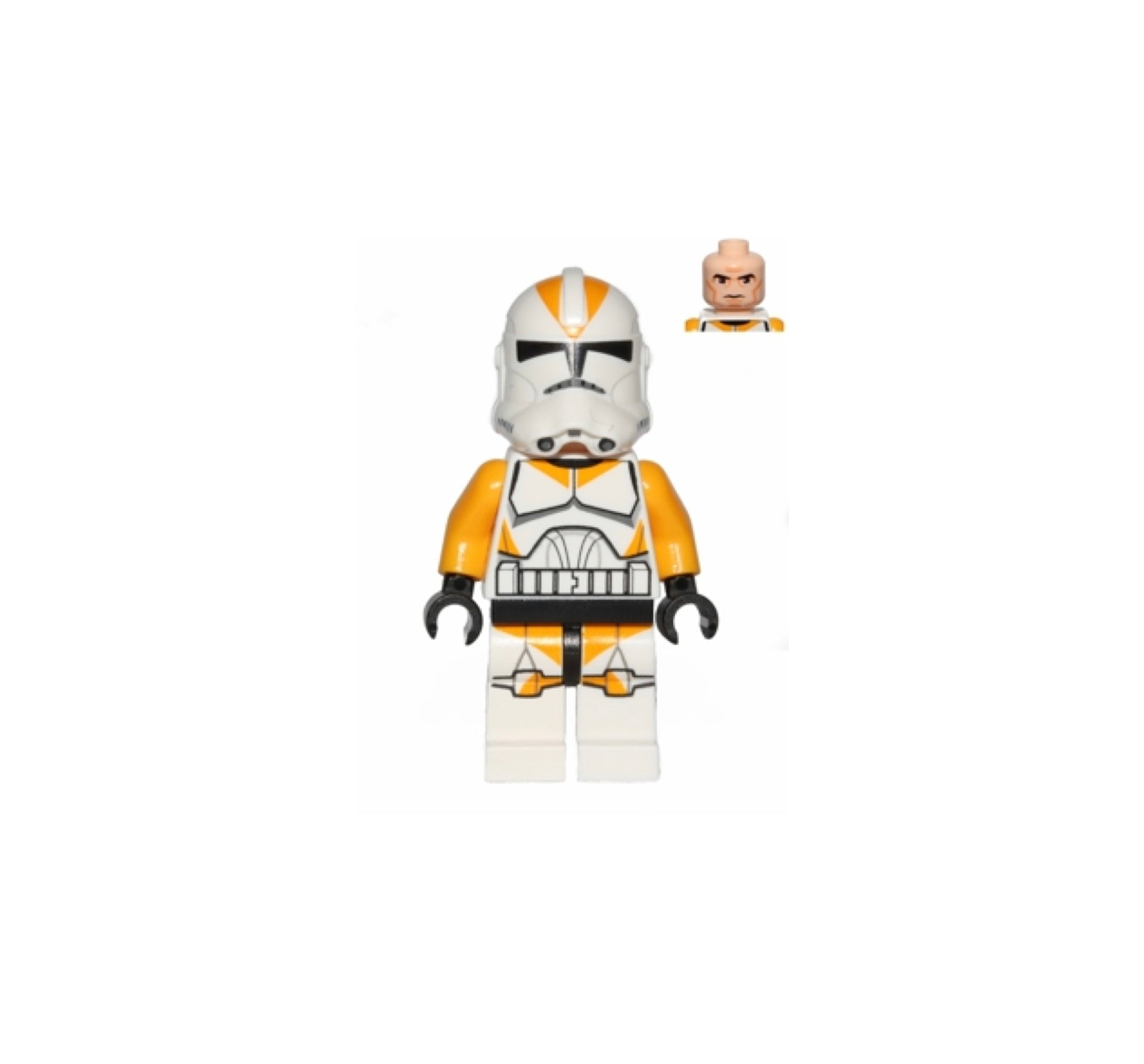 Clone Trooper, 212th Attack Battalion (Phase 2) - Bright Light Orange Arms, Large Eyes Item No: sw0453