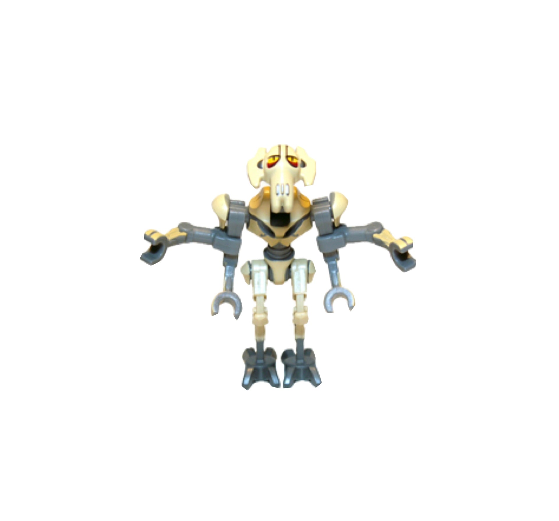 General Grievous - Bent Legs, Tan Armor Item No: sw0254