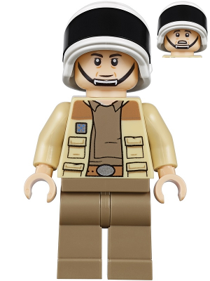 Captain Antilles - Dark Tan Shirt, Small Rank Badge Item No: sw1035