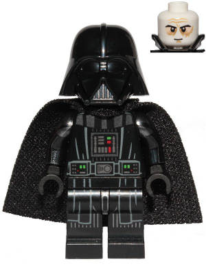 Darth Vader - Printed Arms, Spongy Cape, White Head with Smile Item No: sw1106