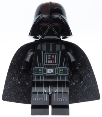 Darth Vader - Printed Arms, Traditional Starched Fabric Cape Item No: sw1112