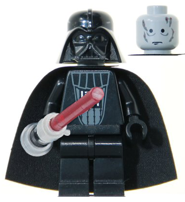 Darth Vader - Trans-Red Light-Up Lightsaber Item No: sw0117