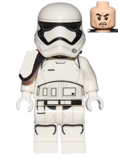 First Order Stormtrooper Squad Leader (Rounded Mouth Pattern) Item No: sw0872