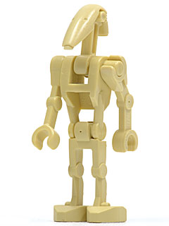 Battle Droid - Tan, Angled Arm and Straight Arm Item No: sw0001c