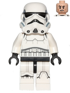 Imperial Stormtrooper - Printed Legs, Dark Blue Helmet Vents Item No: sw0585