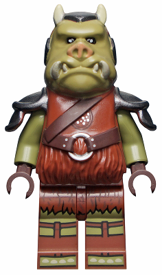 Gamorrean Guard - Olive Green, Reddish Brown Legs Item No: sw1196