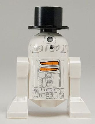Astromech Droid, R2-D2, Snowman Item No: sw0424