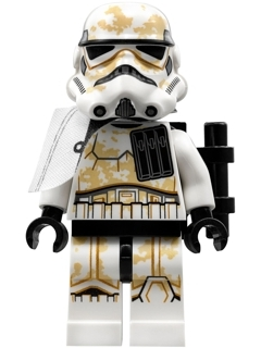 Sandtrooper (Sergeant) - White Pauldron, Ammo Pouch, Dirt Stains, Survival Backpack Item No: sw0894