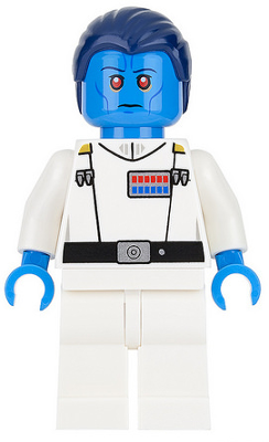 Grand Admiral Thrawn - Dark Azure Skin Item No: sw0811