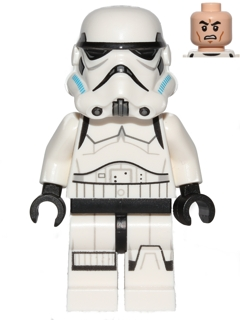 Imperial Stormtrooper - Printed Legs, Dark Azure Helmet Vents Item No: sw0578