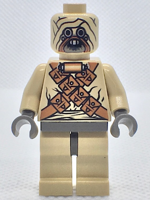 Tusken Raider - Tan Head, Plain Legs Item No: sw0052